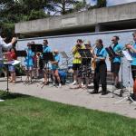 Wind Band beim Schwimmbadkonzert