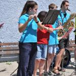 Wind Band beim Schwimmbadkonzert