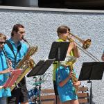 Wind Band beim Schwimmbadkonzert