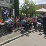 Wind Band bei der Dorfet in Wülflingen