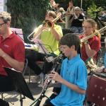 Wind Band bei der Dorfet in Wülflingen