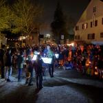 INTERMEZZO Band beim R&auml;beliechtliumzug - Dorfplatz Veltheim